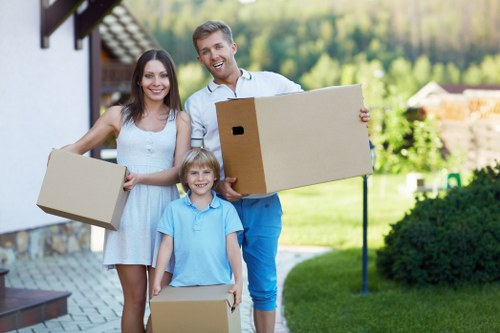 Local moving team helping with a flat or house move in Coneyhall