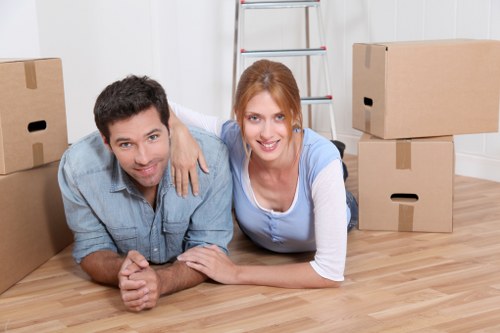 Removing bulky household furniture from a Coneyhall property