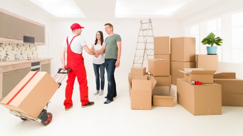 Residential removals van service for Coneyhall homes and flats