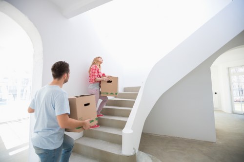 Local office relocation with careful loading and access planning