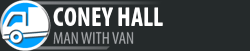 Man with Van Coney Hall